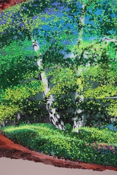 Картина из самоцветов "Летний пейзаж"