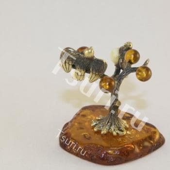 Сувенир на янтаре Птички