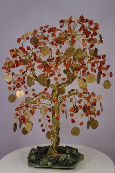 Денежное дерево из сердолика