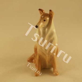 Подарок из фарфора Статуэтка Колли