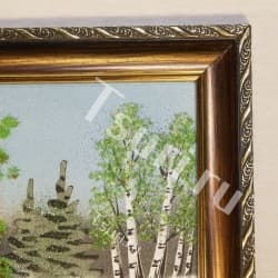 Подарок из камня Картина Русский Лес