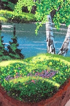 Картина из самоцветов &quot;Летний день&quot;