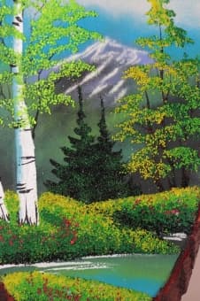 Подарок картина &quot;Летний лес&quot;
