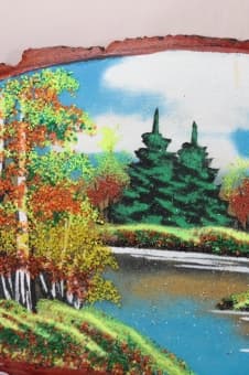 Картина из самоцветов &quot;Осенний Лес&quot;