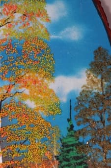 Подарок картина &quot;Осенний пейзаж&quot;