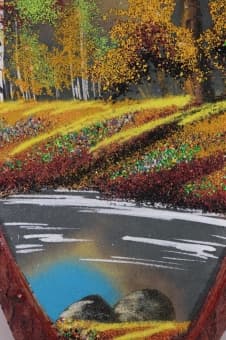 Картина из самоцветов &quot;Осенний Лес&quot;