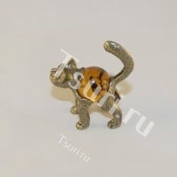 Подарок из янтаря Котик