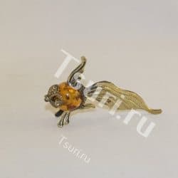Подарок из янтаря Рыбка