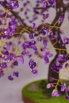 Сувенир из камня аметист