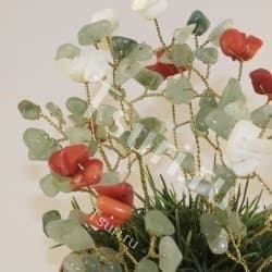 Цветы из камня Цветочный Букет