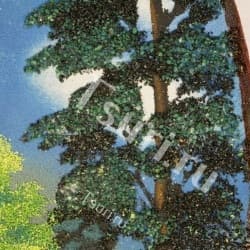 Сувенир из камня Картина Летний Лес