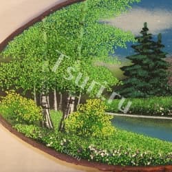Подарок из камня Картина Лето