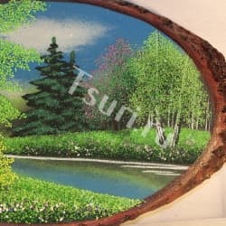 Сувенир из камня Картина Лето