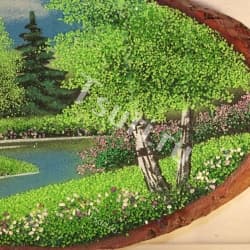 Подарок из камня Картина Пейзаж Лето