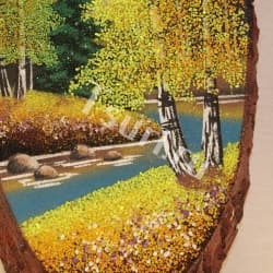 Подарок из камня Картина Золотая Осень