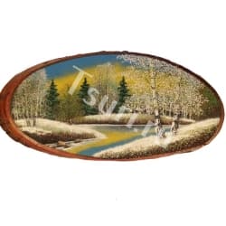 Картина Лесной Пейзаж из камня