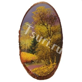 Картина Осенний Лес из камня